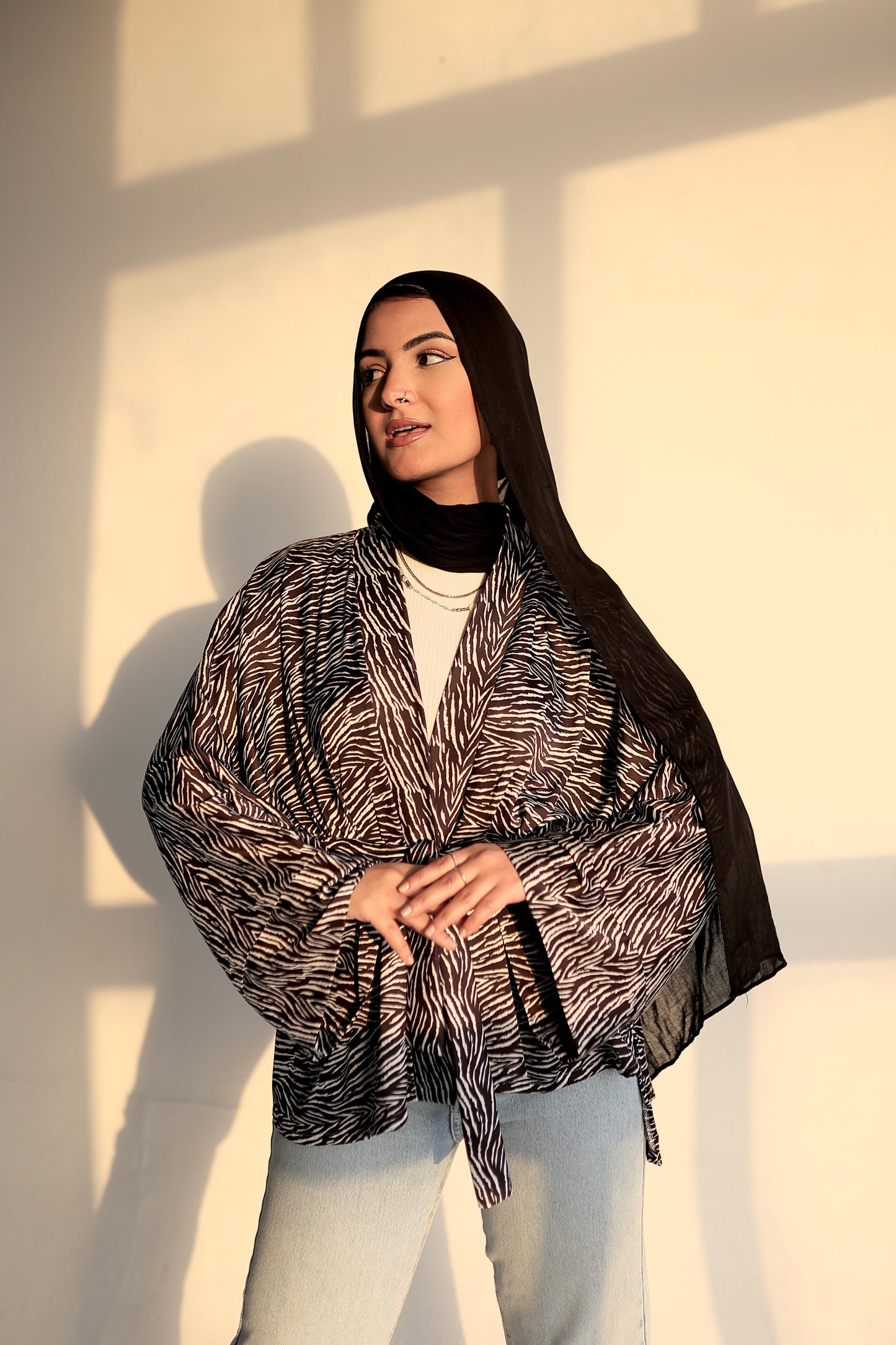 ZEBRA LUANA KIMONO