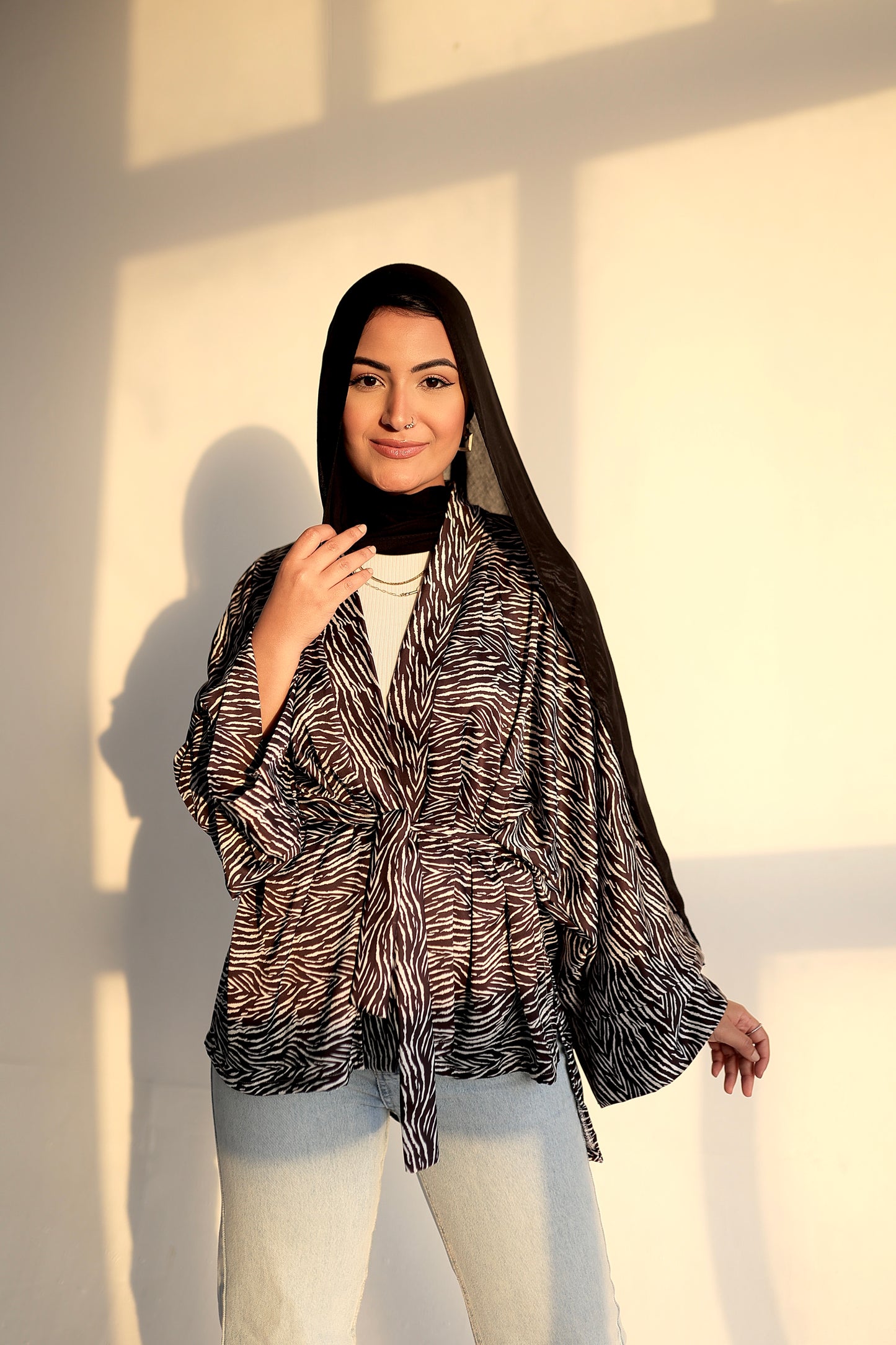 ZEBRA LUANA KIMONO