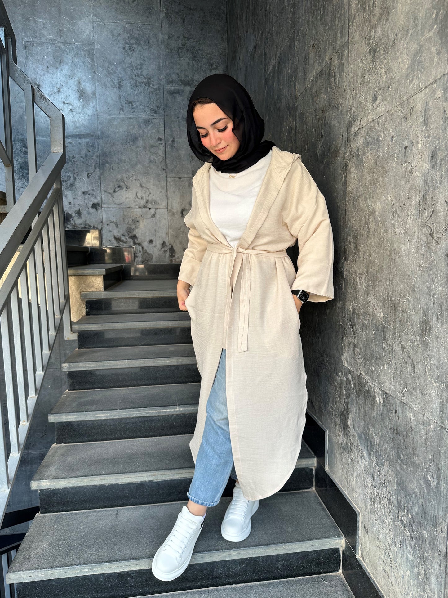 IVORY MILA KIMONO