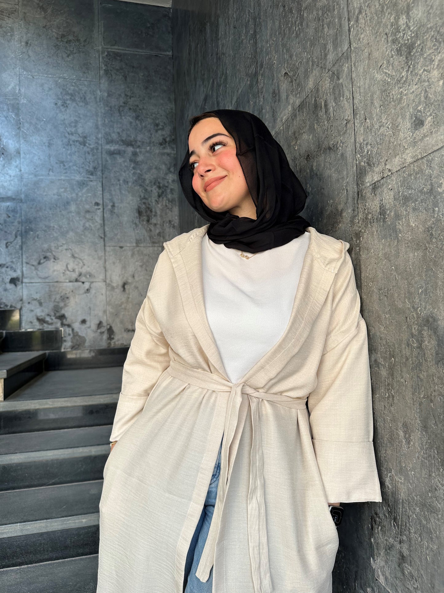 IVORY MILA KIMONO
