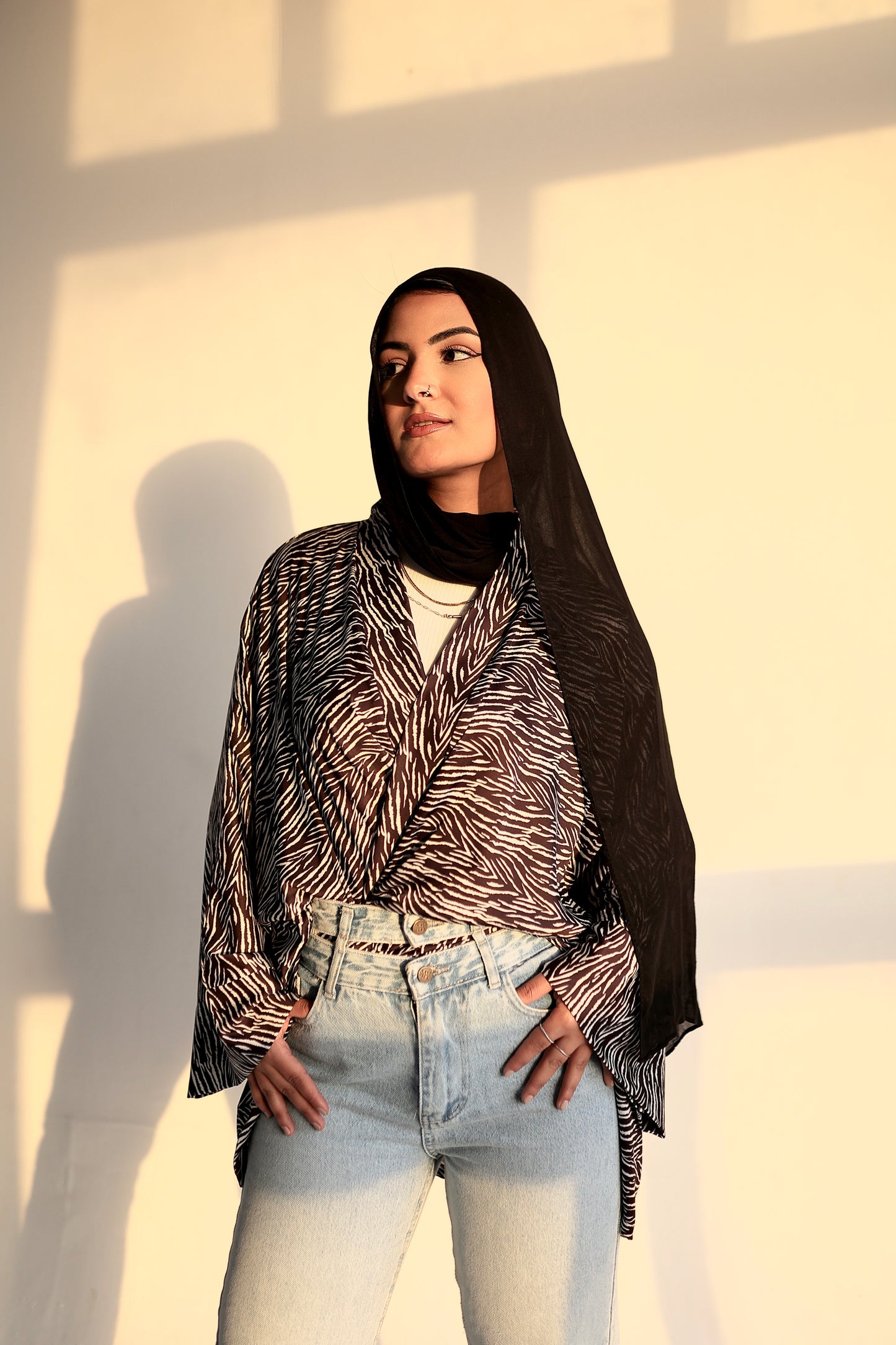 ZEBRA LUANA KIMONO